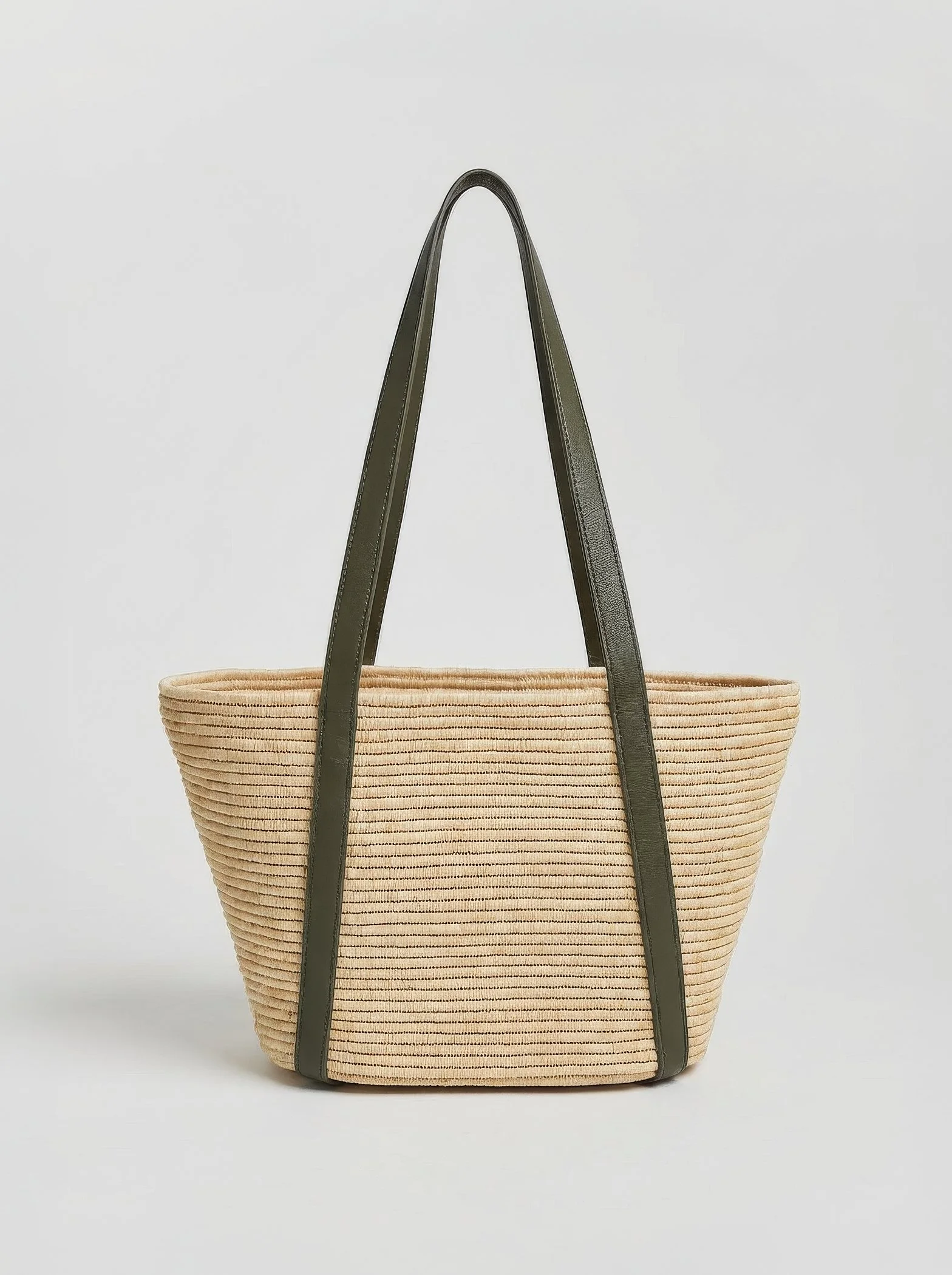 The Market Bask — Luxury Handwoven Raffia Basket Bag | $319 | Bask